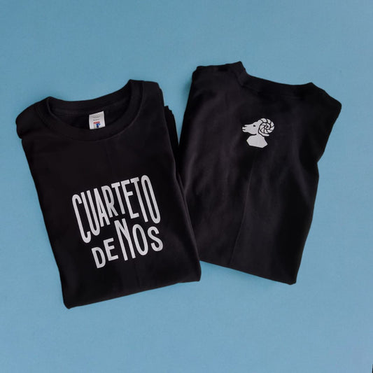 LOGO CABRA T-SHIRT BLACK/WHITE