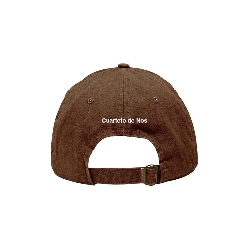 HAT CABRA BROWN/WHITE
