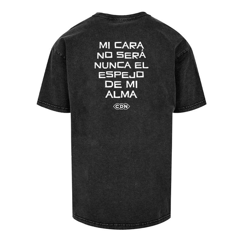 CARA DE NADA T-SHIRT ACID WASH