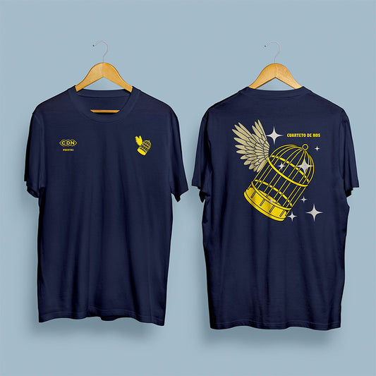JAULA T-SHIRT - BLUE/YELLOW